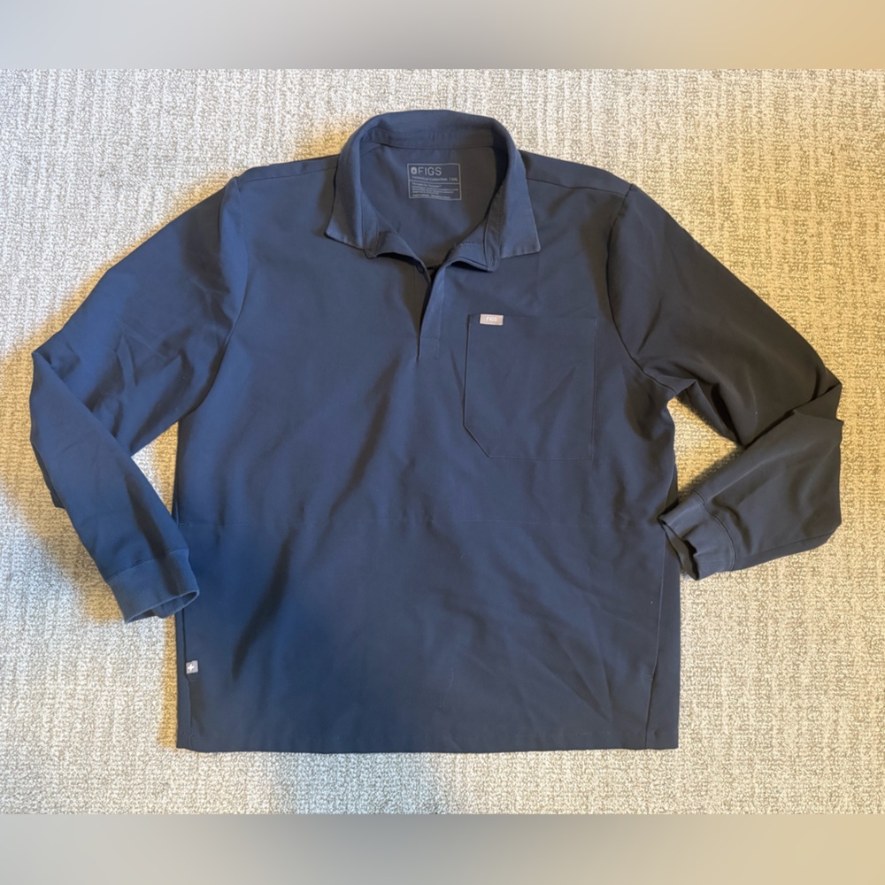 FIGS Lima Longsleeve scrub polo xxl